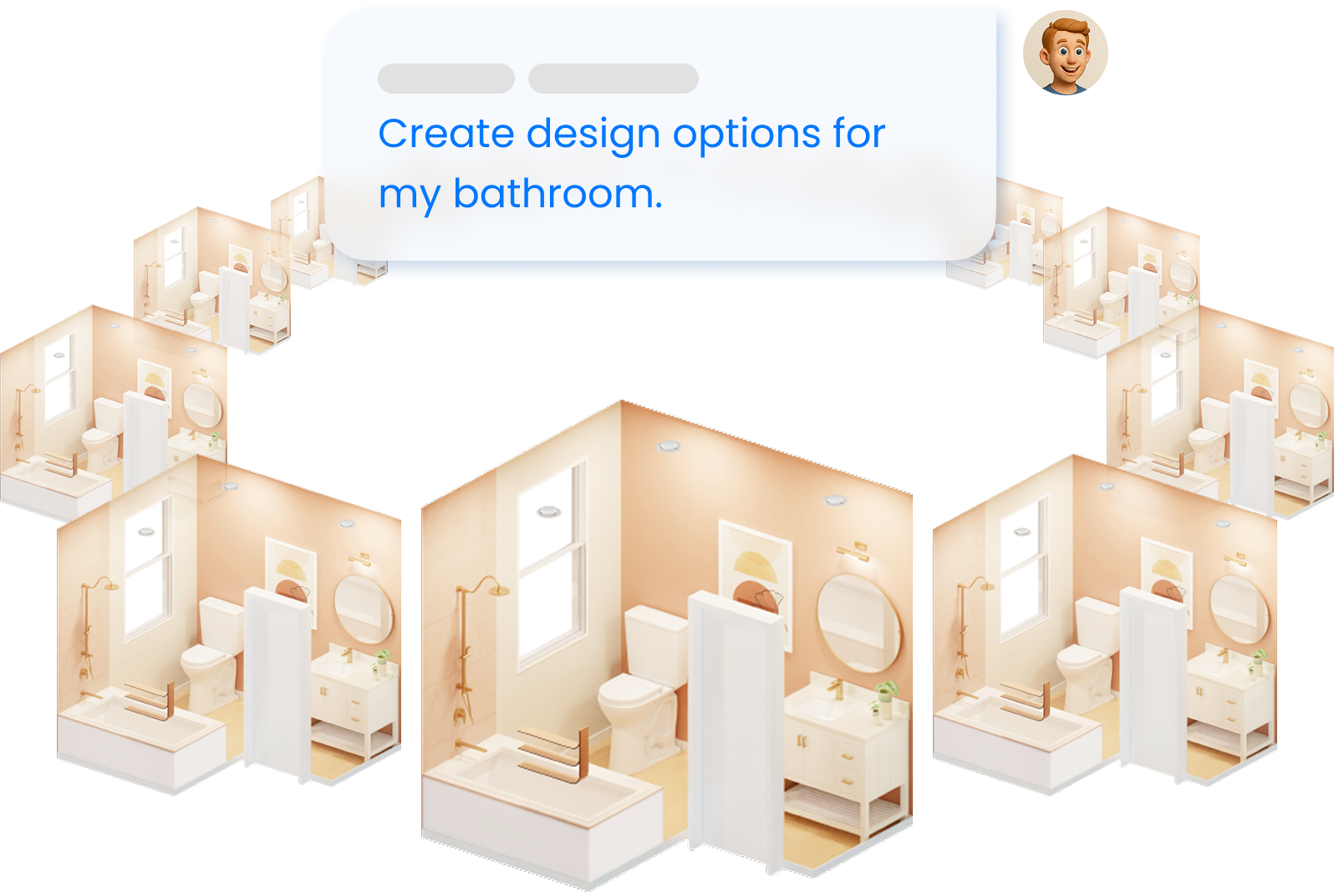 Bathroom design preview