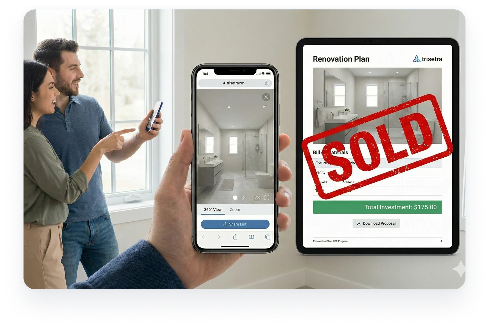 Share and sell faster