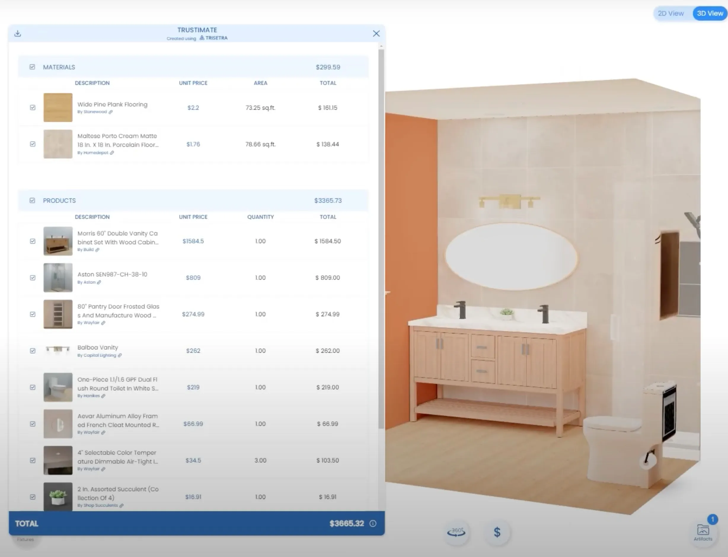 Trustimate: Transforming Remodeling Estimates with Transparency and Trust